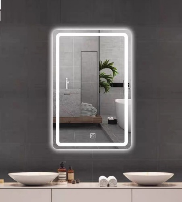 Picture of Premium Quality & Customizable LED Lighting, High Intensity LED Touch Mirror - Rectangle - Copper Free - 24x36 Inch