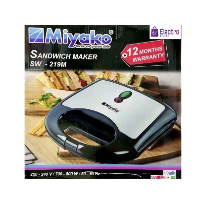 Picture of Miyako SW-219 MR Non-Stick Sandwich Maker