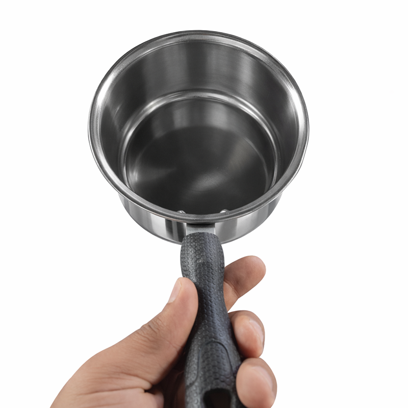 Picture of Stainless Steel sma Tea Pot/ Milkcan/ Tea pan/ High Quality for gas and electric stove  (Silver)