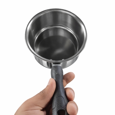 Picture of Stainless Steel sma Tea Pot/ Milkcan/ Tea pan/ High Quality for gas and electric stove  (Silver)