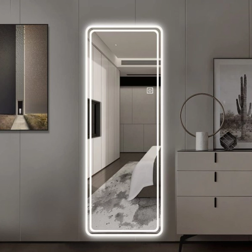 Picture of Premium Quality & Customizable LED Lighting, High Intensity LED Touch Mirror - Long - Copper Free - 24x60 Inch