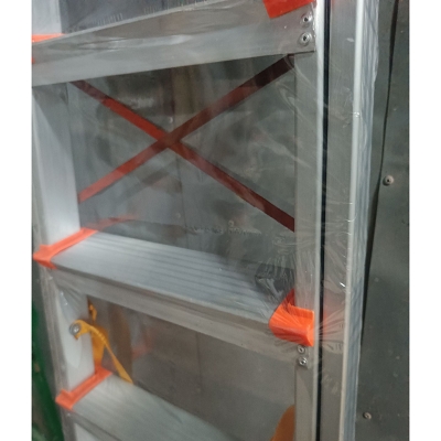 Picture of Extreme 6 steps Aluminium Ladder /Medium quality/ Muliti purpose use/ Home and Office  (Orange)