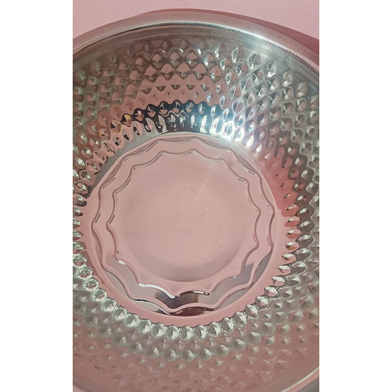 Picture of Stainless steel Big sizeBowl/Kitchen Mixing Bowl/ Bowl 28cm/Dish /2.5l Capacity /Gamla  (Silver)