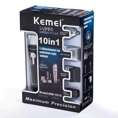 Picture of Kemei Km - 1015 professional 10 in 1 electric washable hair trimmer ( Havy duty)