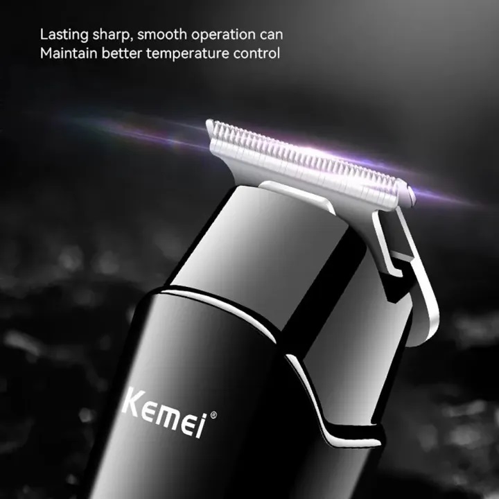 Picture of Kemei KM-1113 LED  Rechargeable Hair Trimmer USB Low Noise Professional Cordless Portable Men's Hair Cut Clipper
