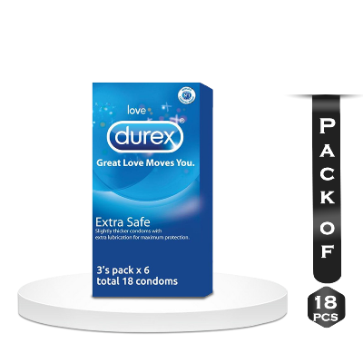 Picture of Durex Extra Safe Condom - Combo Full Box 6 Packs - 18pcs.