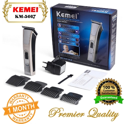 Picture of Kemei KM-5017 Professional Cordless Hair Beard Trimmer Shaver Clipper for Men