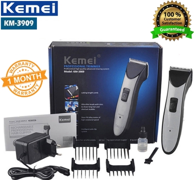 Picture of Kemei KM-3909 Professional Rechargeable Cordless Hair Beard Trimmer Clipper Shaver for Men