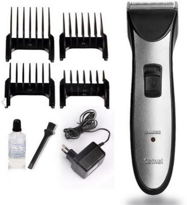 Picture of Kemei KM-3909 Professional Rechargeable Cordless Hair Beard Trimmer Clipper Shaver for Men