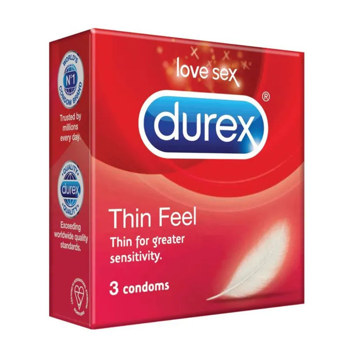 Picture of Durex  Thin Feel Condom Combo 2 Packs - 6pcs