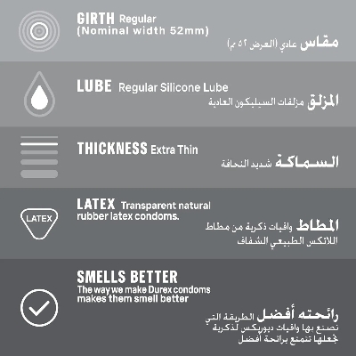 Picture of Durex  Extra safe Condom One Packs - 3pcs (Made in Thailand)