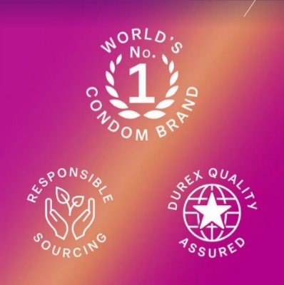 Picture of Durex  Strawberry Condom One Packs - 3pcs (Made in Thailand)