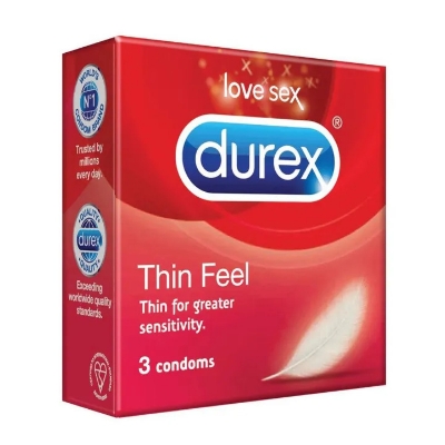 Picture of Durex  Thin feel Condom One Packs - 3pcs (Made in Thailand)