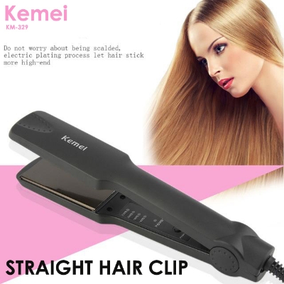 Picture of Kemei KM-329 Professional Hair Straightener - Black