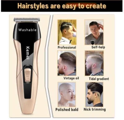 Picture of Kemei KM-5015 Professional High Quality Washable Hair Clipper