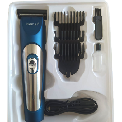 Picture of Kemei KM-1251 Rechargeable 3 clipper Hair and Beard Trimmer for Men