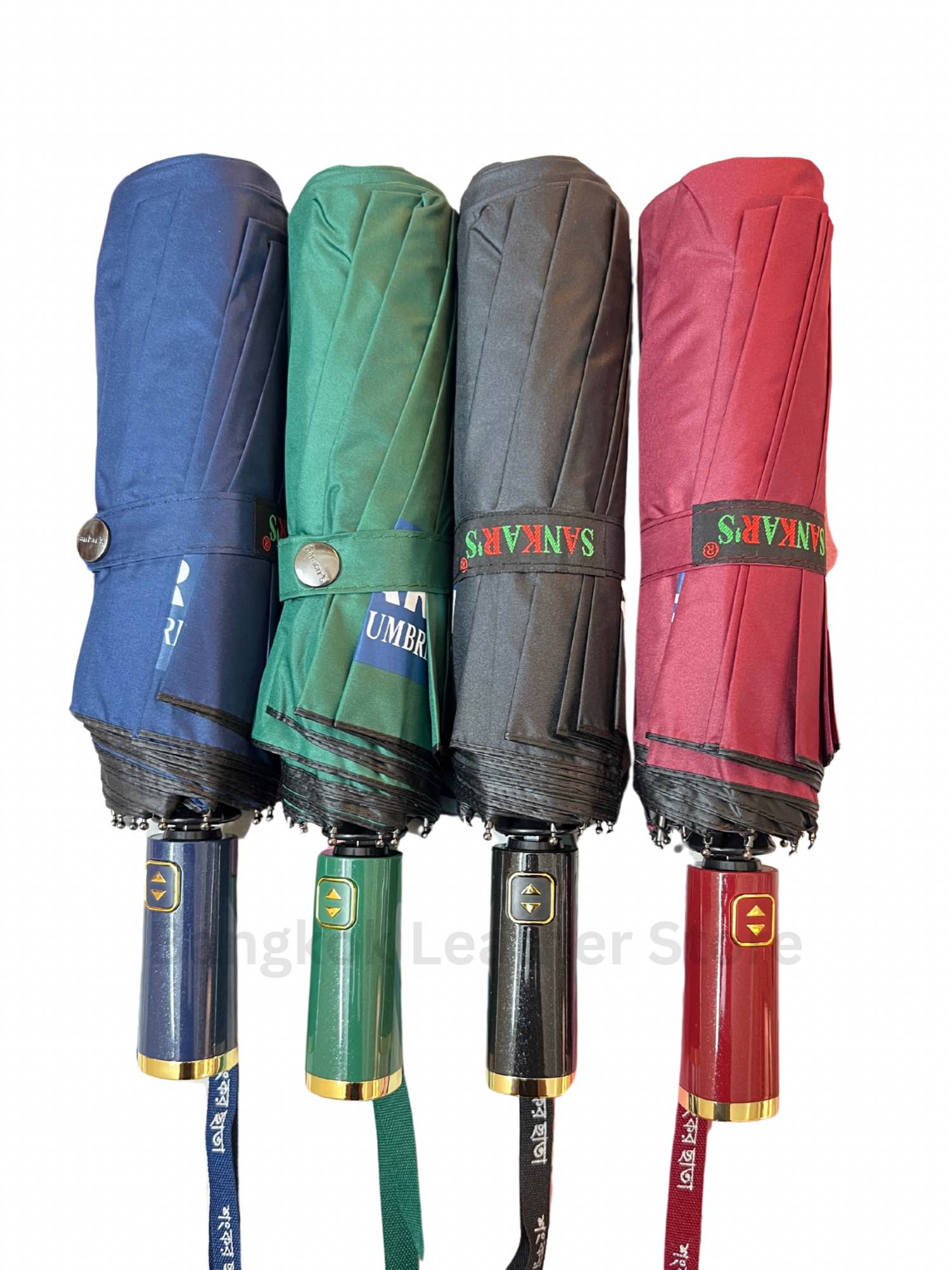 Picture of Sankar’s Umbrella 12 Ribs Auto Close Umbrella | Sankar’s 12k Umbrella Big Size Heavy Duty-Uv Protected (Full Look: 42) - Black