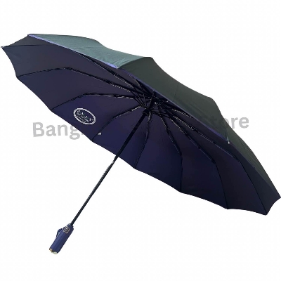 Picture of Sankar’s Umbrella 12 Ribs Auto Close Umbrella | Sankar’s 12k Umbrella Big Size Heavy Duty-Uv Protected (Full Look: 42) - Black