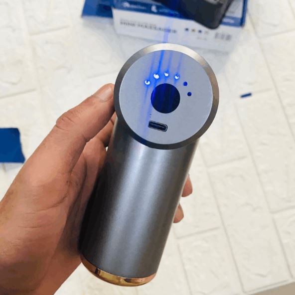 Picture of Body Massage Gun primarily used to relieve muscle pain, fatigue, post-exercise tension, and improve blood circulation.