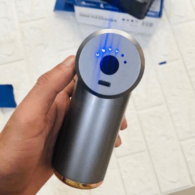 Picture of Body Massage Gun primarily used to relieve muscle pain, fatigue, post-exercise tension, and improve blood circulation.