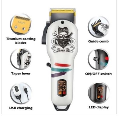 Picture of VGR V-699 Cord and Cordless Hair Clipper Salon Series with Taper Lever Adjustment for Men