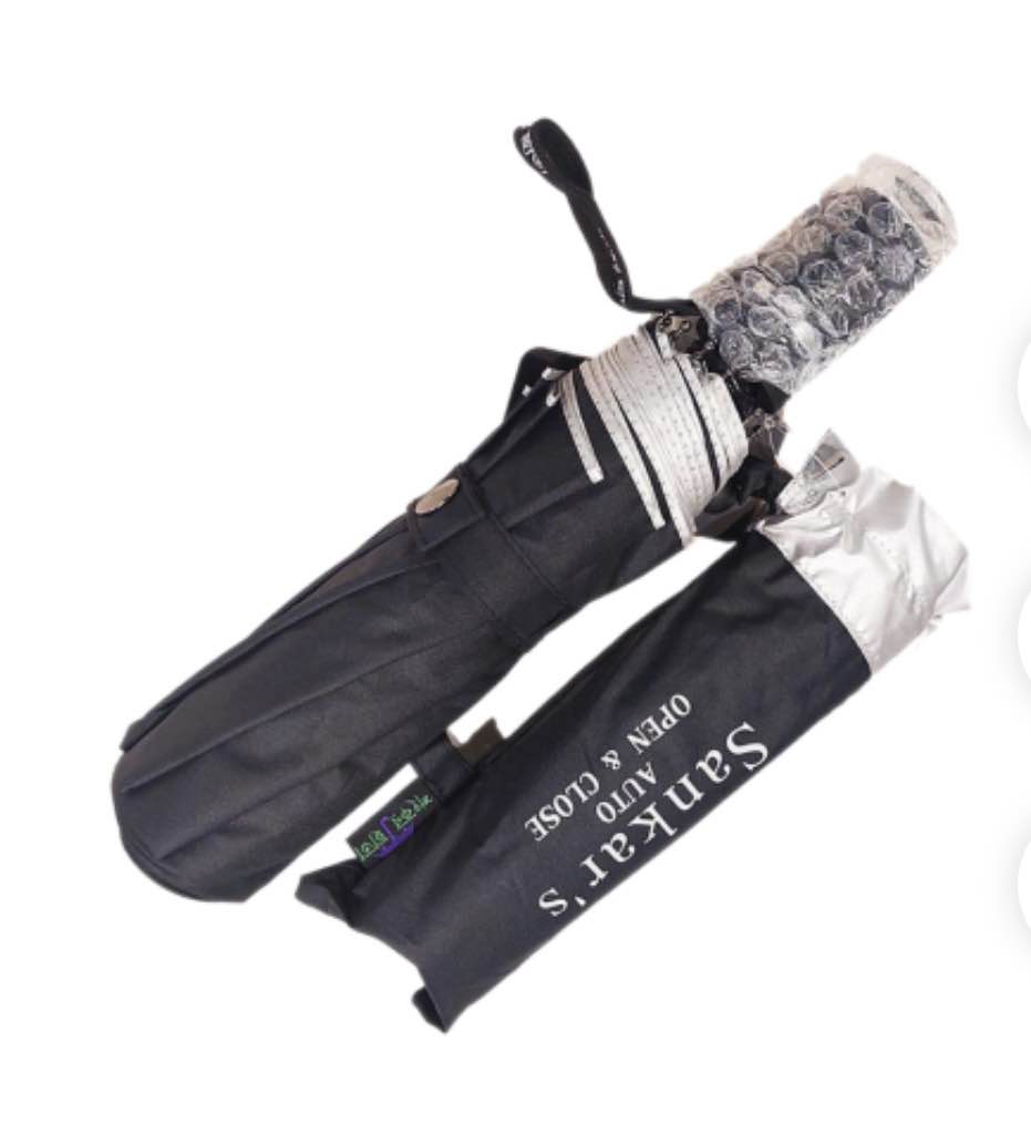 Picture of Sankar’s Umbrella  Auto Close & Auto Open 10k/ Ribs | Sankar’s Umbrella 10k World Class Heavy Duty - Black