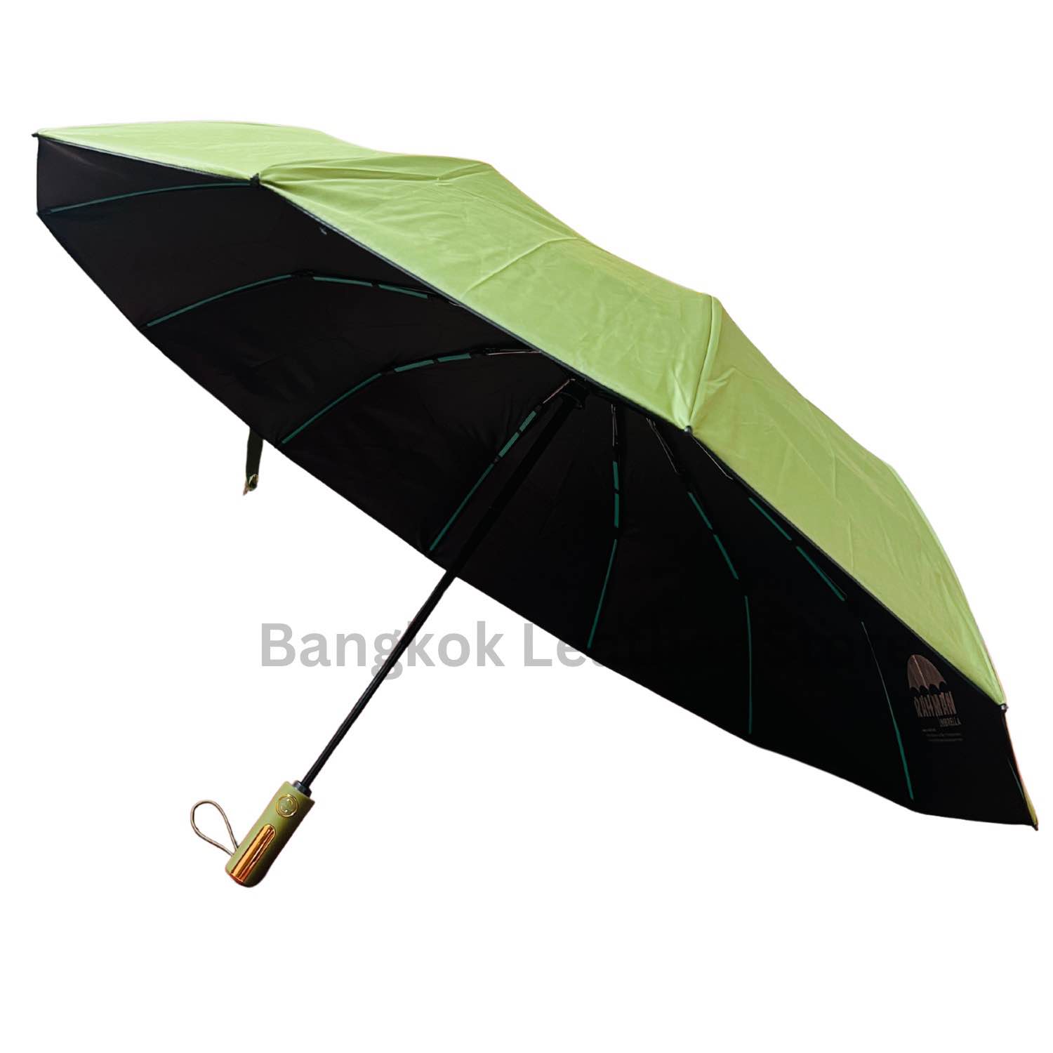 Picture of Rahman Umbrella 12 Ribs Auto close Umbrella | Rahman Umbrella 12 Ribs Heavy Duty Umbrella for Man & Woman | - Light green