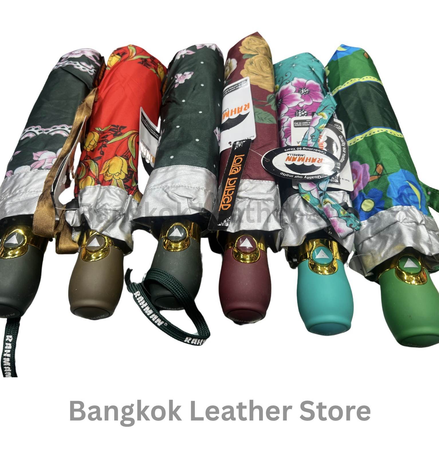 Picture of Rahman Umbrella | Auto Open 10 Ribs Heavy Duty-Floral Print - Floral