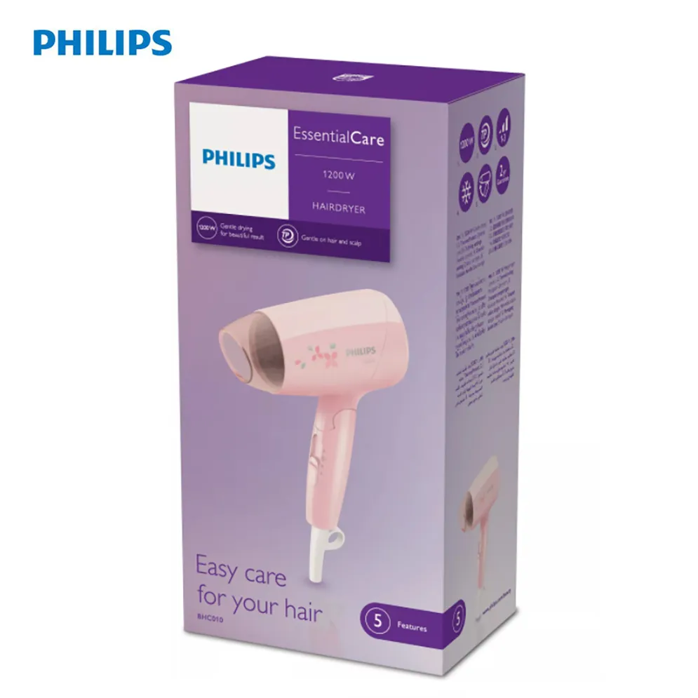 Picture of Philips BHC010/00 Essential Care Compact Hair Dryer | 1200 Watt