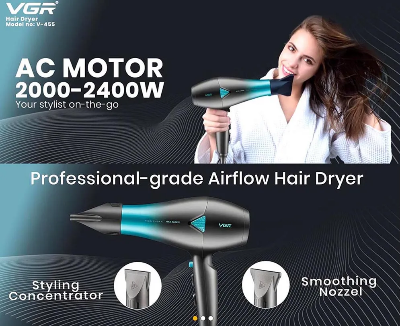 Picture of VGR V-455 Essential DryCare Hair Dryer Salon Series for Women