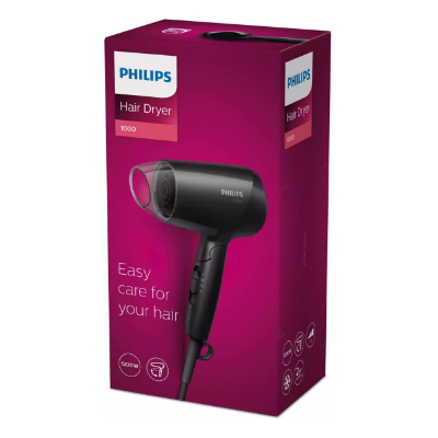Picture of Philips BHC010/10 Essential Care Compact Hair Dryer | 1200 Watt