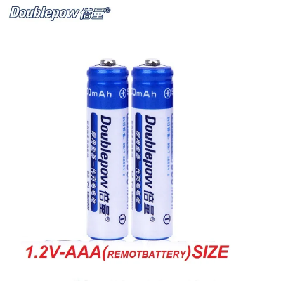 Picture of Doublepow AAA(R03) 1.2V 900mAh Rechargeable Battery - 2 Pieces (No charger included)
