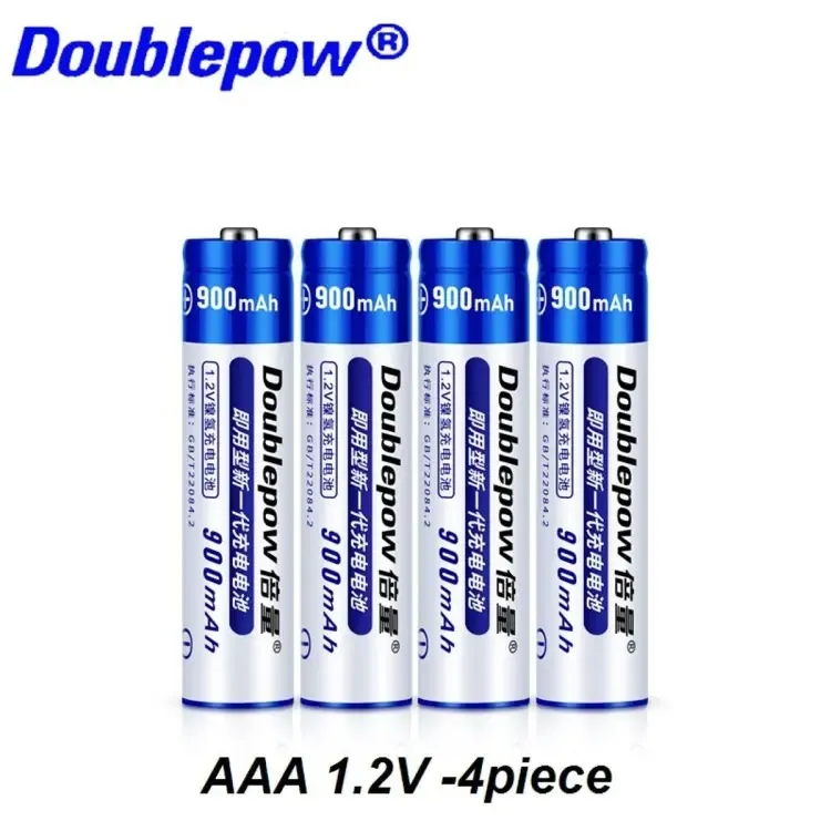 Picture of Doublepow AAA(R03) 1.2V 900mAh Rechargeable Battery - 2 Pieces (No charger included)