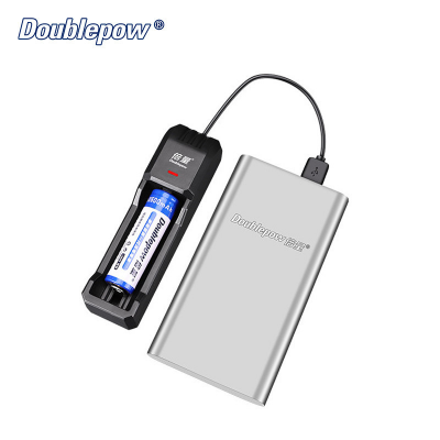 Picture of Doublepow UK03 Single Slot Rapid Charger for 3.7V 18650/26650/14500/18500/16340/10440 etc Lithium-ion Battery with Fast Charging Technology - 1 Piece