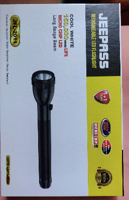 Picture of JEEPASS JFL-2011 Rechargeable Metal Body LED Torch / Flashlight