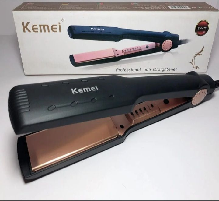 Picture of Kemei KM-470 Professional Beauty Hair Straightener For Women