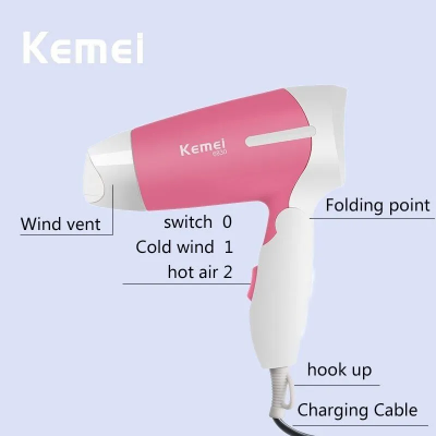 Picture of Kemei KM-6830 Professional Hair Dryer for Women