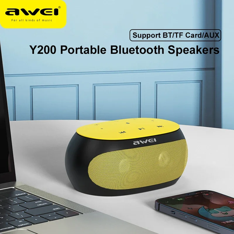 Picture of Awei Y200 Portable Wireless Bluetooth Speakers