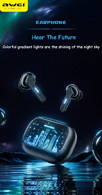 Picture of Awei T53 ANC TWS In-Ear HiFi Music Bluetooth 5.3 Wireless Headphones