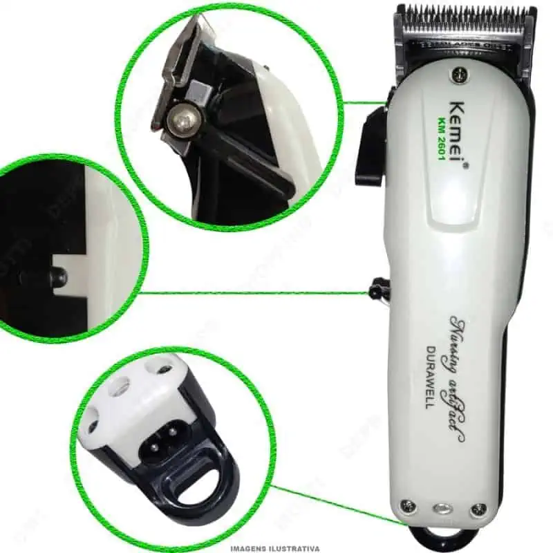 Picture of Kemei KM-2601 AC/DC Professional Rechargeable Hair Clippers