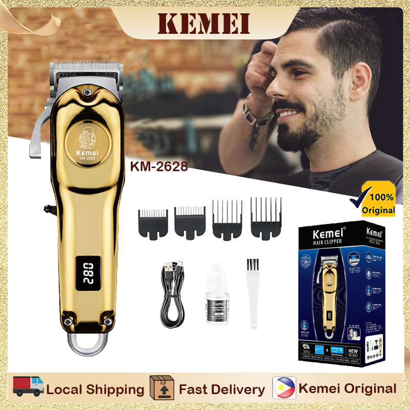 Picture of Kemei KM-2628 Professional Hair Clipper Trimmer Adjustable Cutter Head Electric Hair Beard Clippers