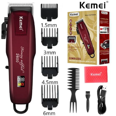 Picture of Kemei KM-2600 Professional Cord Cordless Hair Clipper Beard Trimmer