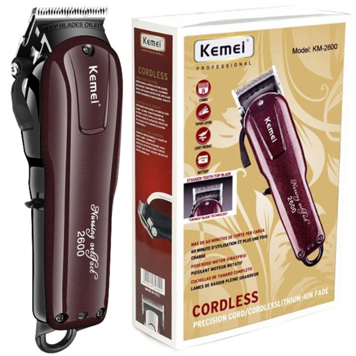 Picture of Kemei KM-2600 Professional Cord Cordless Hair Clipper Beard Trimmer