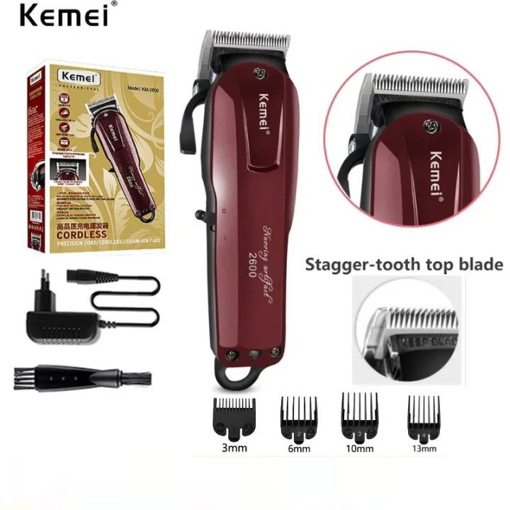 Picture of Kemei KM-2600 Professional Cord Cordless Hair Clipper Beard Trimmer