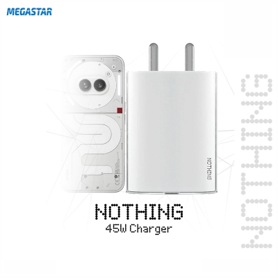 Picture of Nothing  45W  Power Adapter Charger Compatible for Nothing and CMF Mobile White