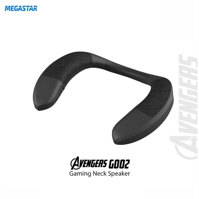 Picture of MEGASTAR AVENGERS SERIES Gaming Neck Speaker Model G002 Black
