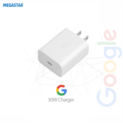 Picture of Google Pixel 30W Power Adapter/ Charger White