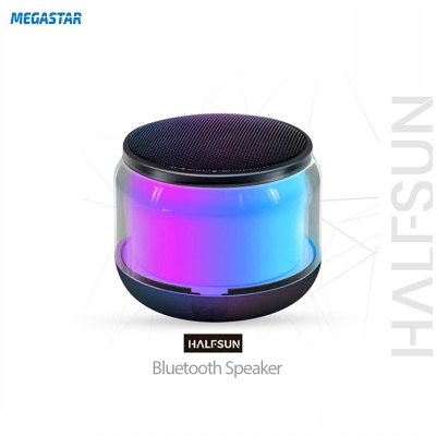 Picture of Halfsun RGB LED Bluetooth Speaker Clear
