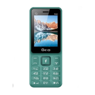 Picture of Geo R40 Feature Phone & 2500 mAh Big Battery & Torch(Green)