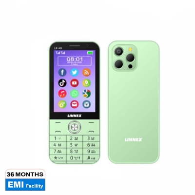 Picture of Linnex LX 4G Smart Android Feature Phone ,playstore,WiFi,WhatsApp,youtube supported - Green